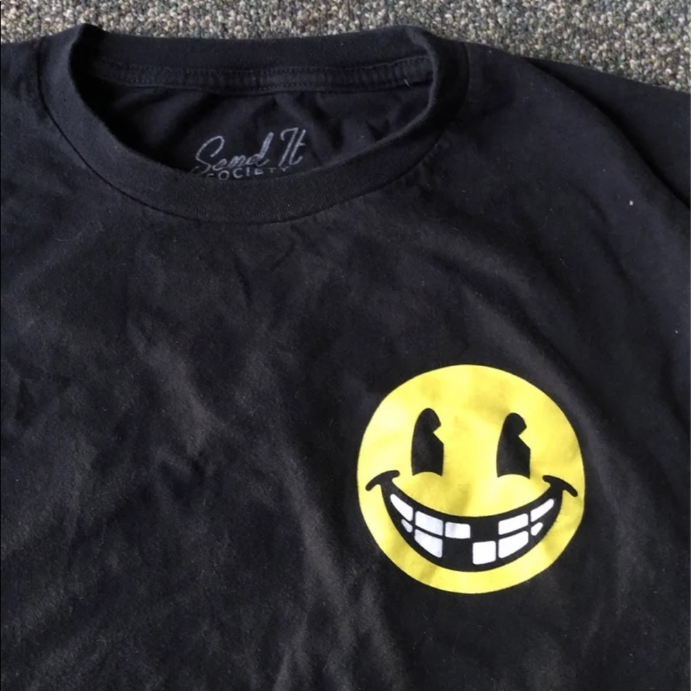Send It Society Medium Black T-Shirt